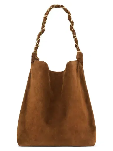 Saint Laurent Women's Amalia in Suede Shoulder Bag | Thumbnail 1 Saint Laurent Women's Amalia in Suede Shoulder Bag | Thumbnail 1