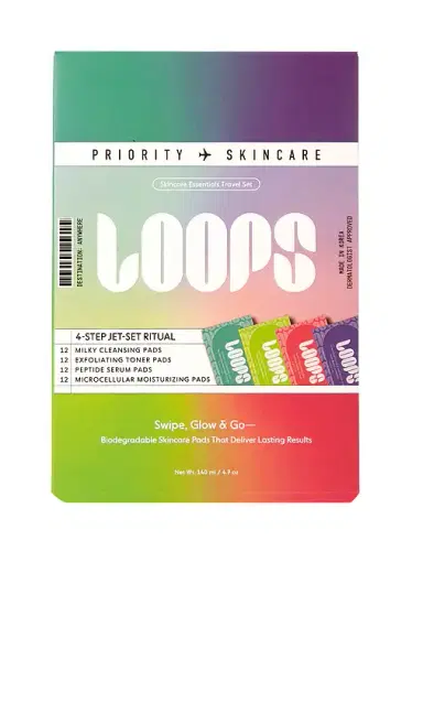 LOOPS Skincare Essentials Travel Set | Thumbnail 1 LOOPS Skincare Essentials Travel Set | Thumbnail 1