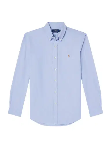 Polo Ralph Lauren Button-Down Collar Logo-Embroidered Cotton Oxford Shirt - Men | Thumbnail 1 Polo Ralph Lauren Button-Down Collar Logo-Embroidered Cotton Oxford Shirt - Men | Thumbnail 1