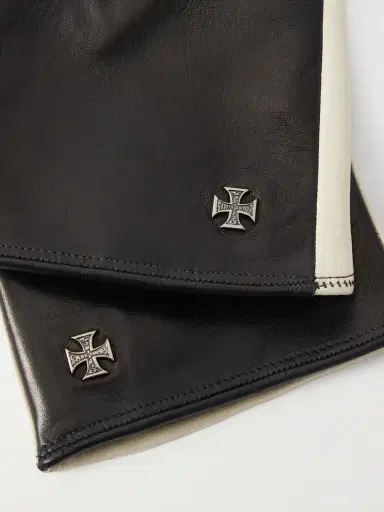 Enfants Riches Déprimés Two-Tone Leather Gloves - Men | Thumbnail 2 Enfants Riches Déprimés Two-Tone Leather Gloves - Men | Thumbnail 2
