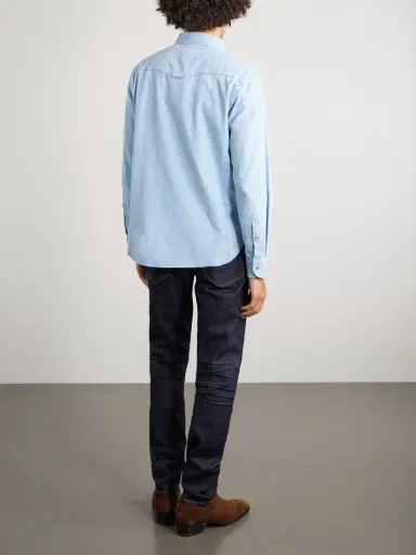 Tom Ford Cotton-Chambray Shirt - Men | Thumbnail 4 Tom Ford Cotton-Chambray Shirt - Men | Thumbnail 4