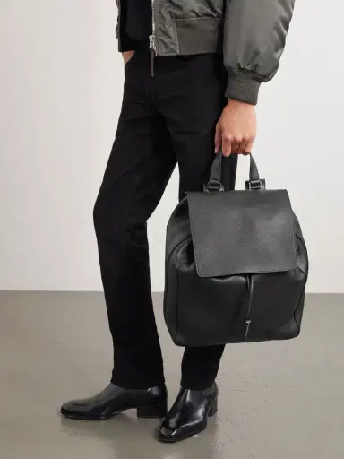 Tom Ford Leather Backpack - Men | Thumbnail 2 Tom Ford Leather Backpack - Men | Thumbnail 2