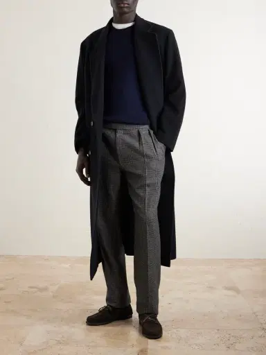 Ralph Lauren Purple Label Straight-Leg Checked Camel Hair Suit Trousers - Men | Thumbnail 2 Ralph Lauren Purple Label Straight-Leg Checked Camel Hair Suit Trousers - Men | Thumbnail 2