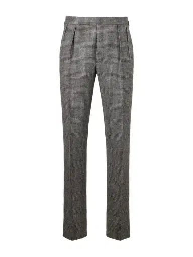 Ralph Lauren Purple Label Straight-Leg Checked Camel Hair Suit Trousers - Men | Thumbnail 1 Ralph Lauren Purple Label Straight-Leg Checked Camel Hair Suit Trousers - Men | Thumbnail 1