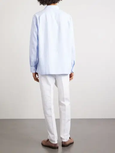 Brunello Cucinelli Hemp, Linen and Cotton-Blend Shirt - Men | Thumbnail 4 Brunello Cucinelli Hemp, Linen and Cotton-Blend Shirt - Men | Thumbnail 4