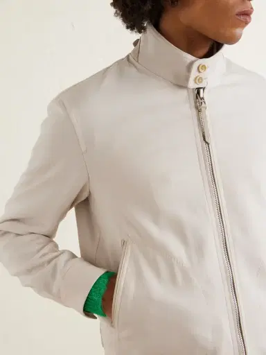 Tom Ford Leather-Trimmed Virgin Wool, Cashmere and Silk-Blend Canvas Jacket - Men | Thumbnail 5 Tom Ford Leather-Trimmed Virgin Wool, Cashmere and Silk-Blend Canvas Jacket - Men | Thumbnail 5