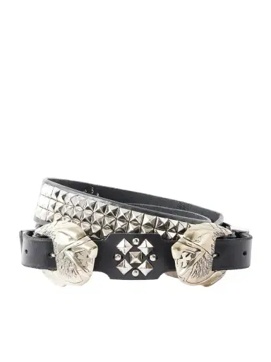 Enfants Riches Déprimés 3.8cm Double Eagle Studded Leather Belt - Men | Thumbnail 1 Enfants Riches Déprimés 3.8cm Double Eagle Studded Leather Belt - Men | Thumbnail 1