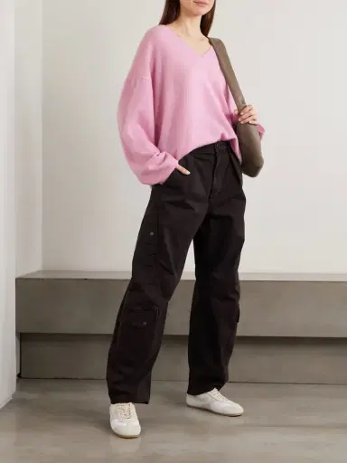 Allude Oversized Cashmere And Silk-blend Sweater | Thumbnail 2 Allude Oversized Cashmere And Silk-blend Sweater | Thumbnail 2