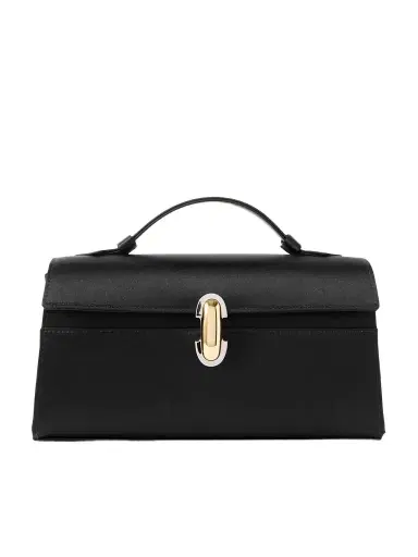 Savette Symmetry Pochette Satin Tote | Thumbnail 1 Savette Symmetry Pochette Satin Tote | Thumbnail 1