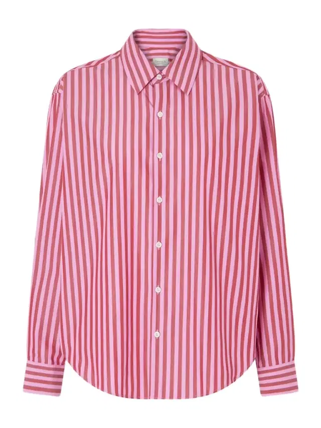 La Shirt Classica Striped Cotton-poplin Shirt La Shirt Classica Striped Cotton-poplin Shirt