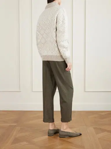 Loro Piana Jacquard-knit Cashmere Cardigan | Thumbnail 4 Loro Piana Jacquard-knit Cashmere Cardigan | Thumbnail 4