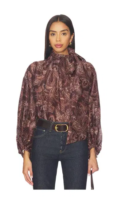 L'Agence Rhett Oversized Blouse | Thumbnail 1 L'Agence Rhett Oversized Blouse | Thumbnail 1