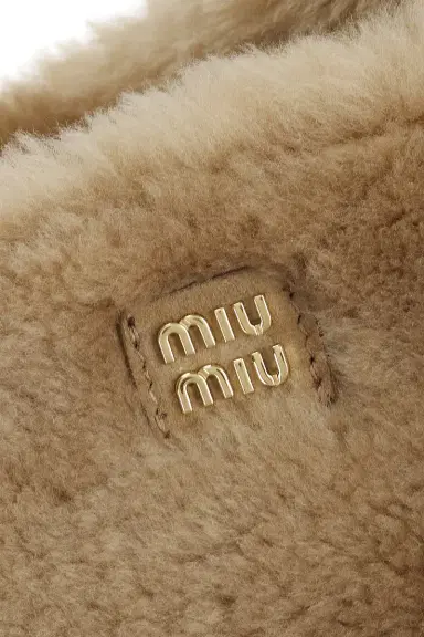 Miu Miu Aventure Camoscio Shearling Bag | Thumbnail 6 Miu Miu Aventure Camoscio Shearling Bag | Thumbnail 6