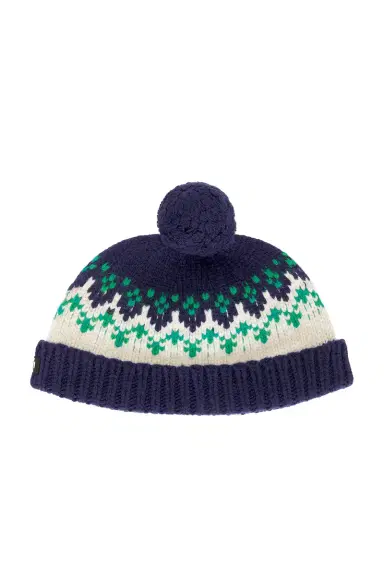 Miu Miu Wool Fairisle Beanie | Thumbnail 1 Miu Miu Wool Fairisle Beanie | Thumbnail 1