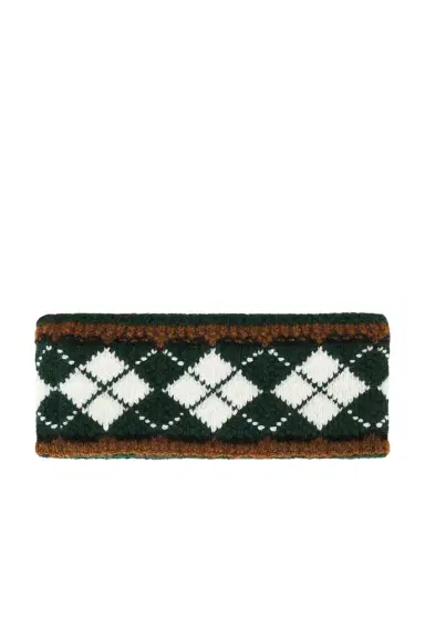 Miu Miu Jacquard Cashwool Headband | Thumbnail 3 Miu Miu Jacquard Cashwool Headband | Thumbnail 3