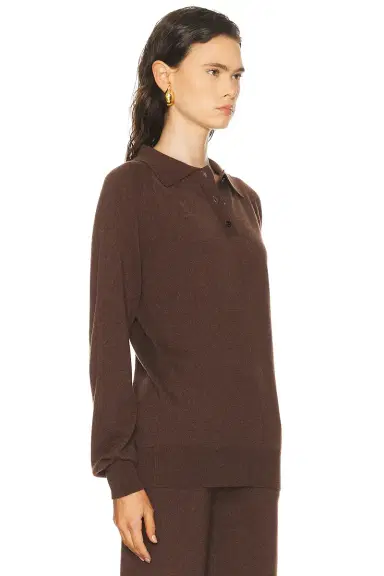 AMIYA Heritage Travel Polo Sweater | Thumbnail 2 AMIYA Heritage Travel Polo Sweater | Thumbnail 2