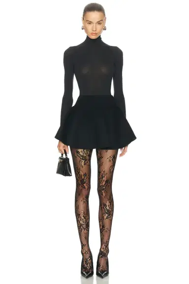 Wardrobe.NYC Circle Mini Skirt | Thumbnail 5 Wardrobe.NYC Circle Mini Skirt | Thumbnail 5