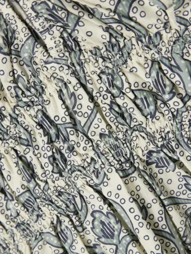 Matteau Shirred Paisley-print Organic Cotton Midi Dress | Thumbnail 4 Matteau Shirred Paisley-print Organic Cotton Midi Dress | Thumbnail 4