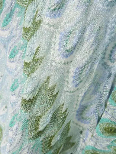 Missoni Tie-detailed Striped Metallic Crochet-knit Maxi Dress | Thumbnail 4 Missoni Tie-detailed Striped Metallic Crochet-knit Maxi Dress | Thumbnail 4