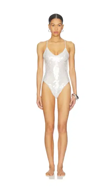 Norma Kamali Low Back Fara Slip One Piece | Thumbnail 1 Norma Kamali Low Back Fara Slip One Piece | Thumbnail 1