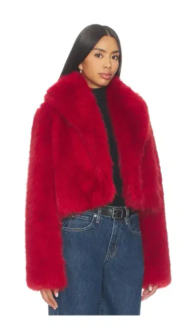 Nakedvice The Delaney Cropped Fur Jacket | Thumbnail 2 Nakedvice The Delaney Cropped Fur Jacket | Thumbnail 2