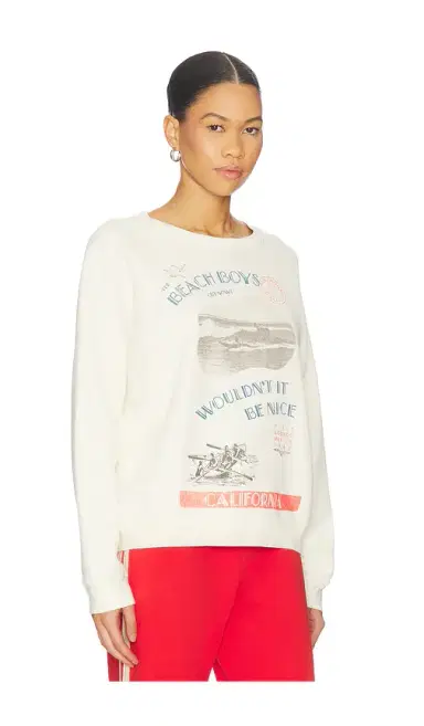 DAYDREAMER The Beach Boys Wouldn't It Be Nice Vintage Raglan Sweatshirt | Thumbnail 2 DAYDREAMER The Beach Boys Wouldn't It Be Nice Vintage Raglan Sweatshirt | Thumbnail 2
