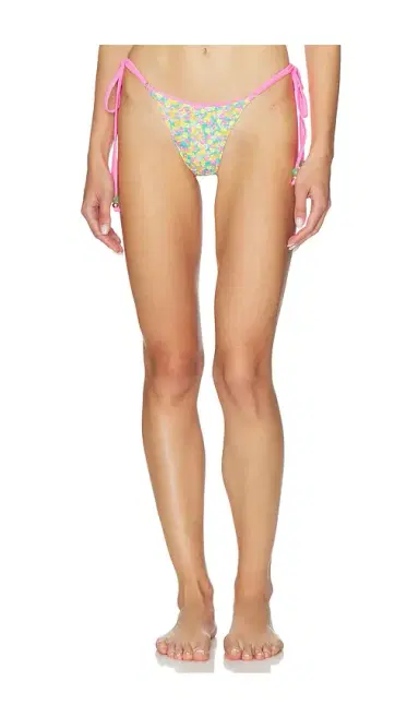 Kulani Kinis Decorative Thong Tie Side Bikini Bottom | Thumbnail 1 Kulani Kinis Decorative Thong Tie Side Bikini Bottom | Thumbnail 1