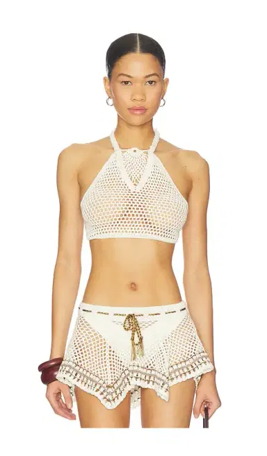 My Beachy Side Dune Hand-crocheted Top | Thumbnail 1 My Beachy Side Dune Hand-crocheted Top | Thumbnail 1