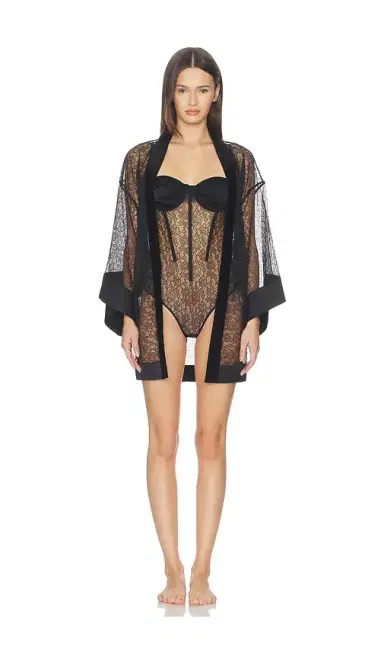 Kiki de Montparnasse Petite Fleur Kimono | Thumbnail 2 Kiki de Montparnasse Petite Fleur Kimono | Thumbnail 2