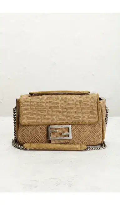 Fendi X SKIMS Midi Chain Baguette Shoulder Bag | Thumbnail 2 Fendi X SKIMS Midi Chain Baguette Shoulder Bag | Thumbnail 2