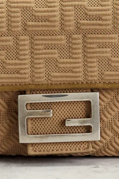 Fendi X SKIMS Midi Chain Baguette Shoulder Bag | Thumbnail 8 Fendi X SKIMS Midi Chain Baguette Shoulder Bag | Thumbnail 8