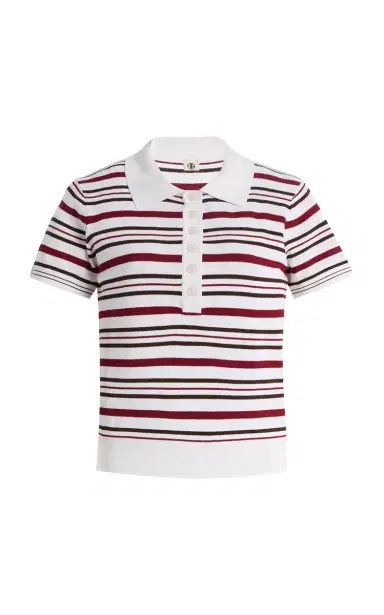 THE GARMENT Madison Striped Knit Polo | Thumbnail 9 THE GARMENT Madison Striped Knit Polo | Thumbnail 9