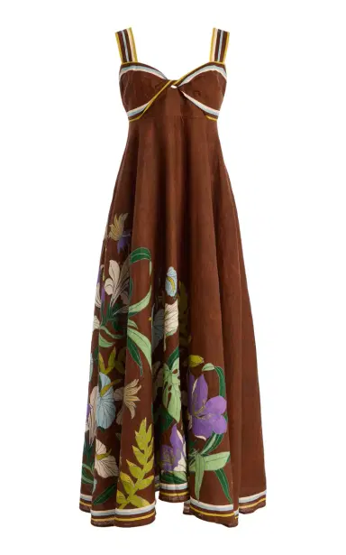 ALÉMAIS Alfie Twisted Linen Maxi Dress | Thumbnail 1 ALÉMAIS Alfie Twisted Linen Maxi Dress | Thumbnail 1