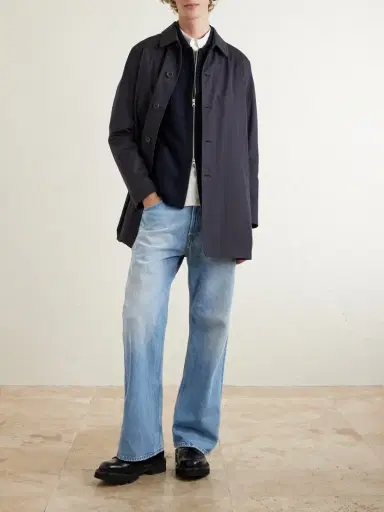 HERNO Cotton-Gabardine Car Coat - Men | Thumbnail 2 HERNO Cotton-Gabardine Car Coat - Men | Thumbnail 2