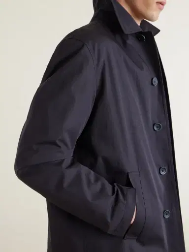 HERNO Cotton-Gabardine Car Coat - Men | Thumbnail 5 HERNO Cotton-Gabardine Car Coat - Men | Thumbnail 5