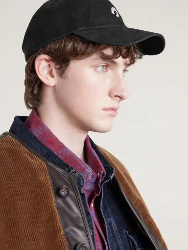 Drake's Logo-Embroidered Cotton-Twill Baseball Cap - Men | Thumbnail 4 Drake's Logo-Embroidered Cotton-Twill Baseball Cap - Men | Thumbnail 4