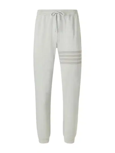 Thom Browne Straight-Leg Striped Cotton-Jersey Sweatpants - Men | Thumbnail 1 Thom Browne Straight-Leg Striped Cotton-Jersey Sweatpants - Men | Thumbnail 1