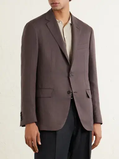 Canali Kei Linen and Silk-Blend Suit Jacket - Men | Thumbnail 3 Canali Kei Linen and Silk-Blend Suit Jacket - Men | Thumbnail 3