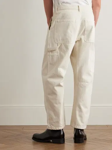 Nili Lotan Emir Straight-Leg Cotton-Blend Twill Trousers - Men | Thumbnail 4 Nili Lotan Emir Straight-Leg Cotton-Blend Twill Trousers - Men | Thumbnail 4