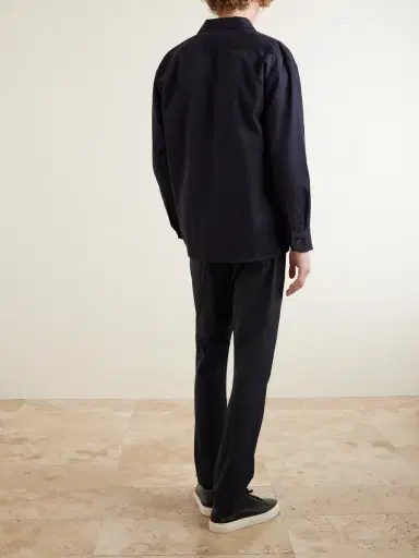 HERNO Tapered Pleated Stretch-Twill Trousers - Men | Thumbnail 4 HERNO Tapered Pleated Stretch-Twill Trousers - Men | Thumbnail 4