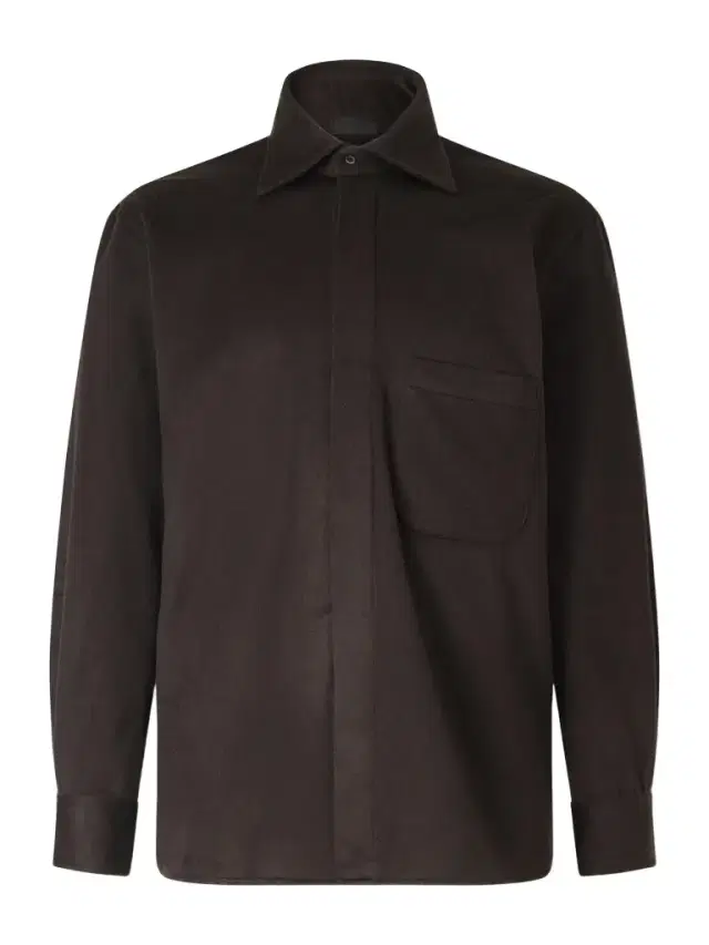 Cashmere Shirt Jacket - Men Cashmere Shirt Jacket - Men