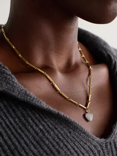Irene Neuwirth 18-karat Yellow And White Gold Diamond Necklace | Thumbnail 2 Irene Neuwirth 18-karat Yellow And White Gold Diamond Necklace | Thumbnail 2