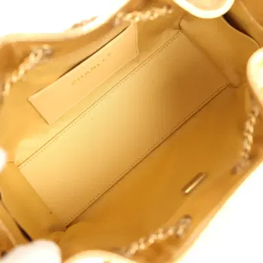 Chanel Chanel Mini 25 Hobo Bag Metallic Gold Caviar Caviar Antique Gold Hardware | Thumbnail 8 Chanel Chanel Mini 25 Hobo Bag Metallic Gold Caviar Caviar Antique Gold Hardware | Thumbnail 8