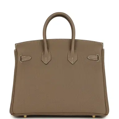HERMÈS Hermes Birkin 25 Etoupe Togo Gold Hardware | Thumbnail 5 HERMÈS Hermes Birkin 25 Etoupe Togo Gold Hardware | Thumbnail 5