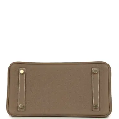 HERMÈS Hermes Birkin 25 Etoupe Togo Gold Hardware | Thumbnail 6 HERMÈS Hermes Birkin 25 Etoupe Togo Gold Hardware | Thumbnail 6