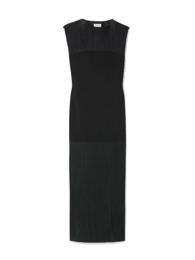 House of Dagmar Contrast Knit Midi Dress | Thumbnail 1 House of Dagmar Contrast Knit Midi Dress | Thumbnail 1