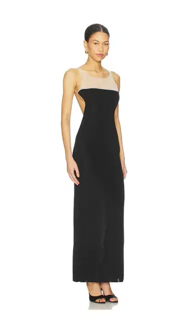 Aya Muse Onyx Maxi Dress | Thumbnail 2 Aya Muse Onyx Maxi Dress | Thumbnail 2