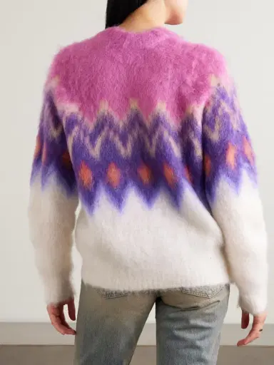 Marant Étoile Ambre Intarsia-knit Sweater | Thumbnail 3 Marant Étoile Ambre Intarsia-knit Sweater | Thumbnail 3