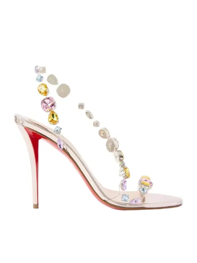 Rosa Z 100 Embellished Pvc Sandals Rosa Z 100 Embellished Pvc Sandals