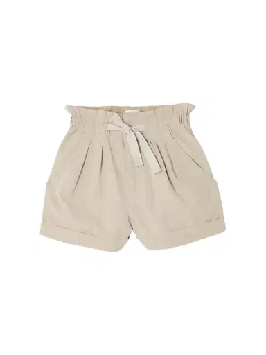 Marant Étoile Nirma Pleated Cotton And Linen-blend Twill Shorts | Thumbnail 1 Marant Étoile Nirma Pleated Cotton And Linen-blend Twill Shorts | Thumbnail 1